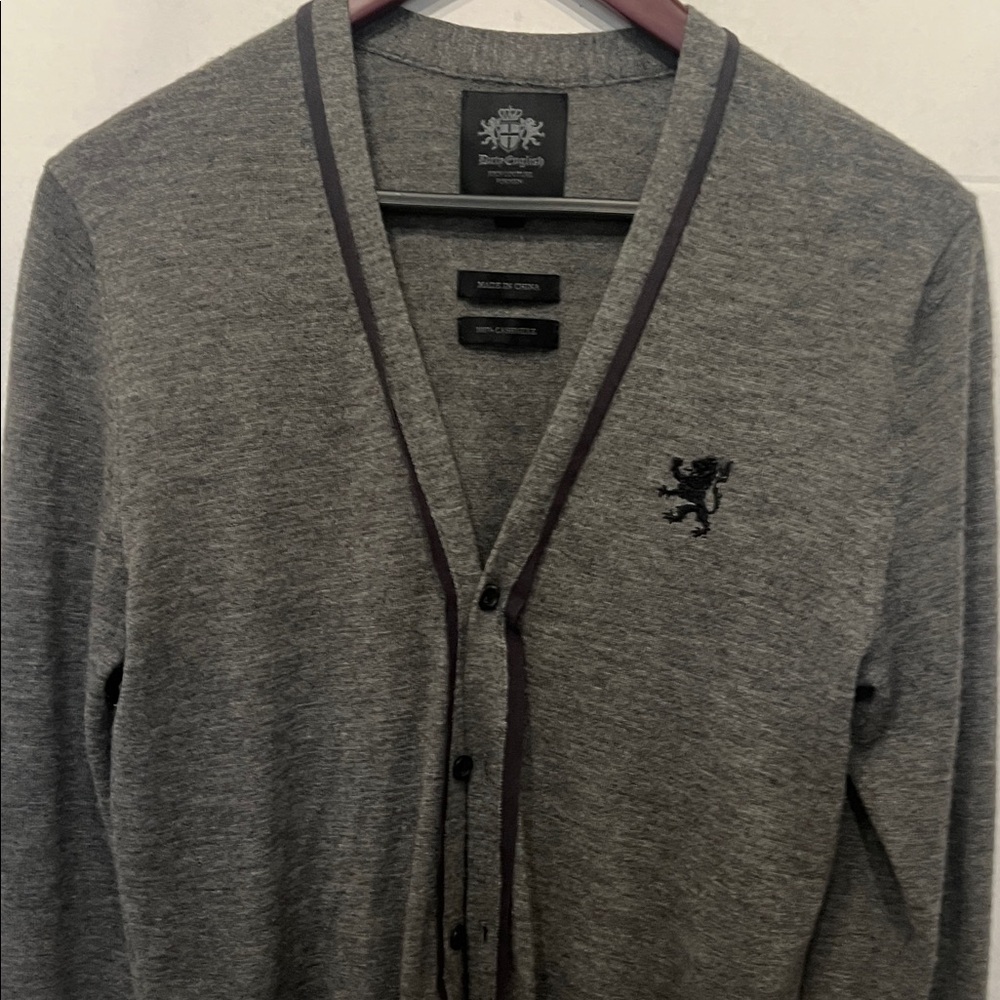 Dirty English Gray Cashmere Sweater